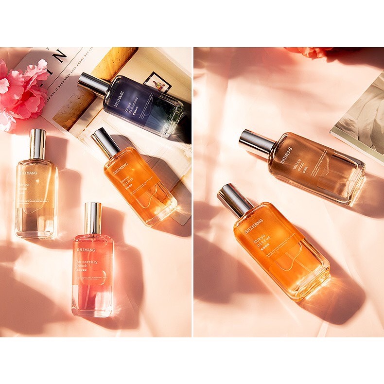 Xịt Thơm Toàn Thân ShiMang Body Mist 50ML Hương Thơm Quyến Rũ Lưu Hương Lâu