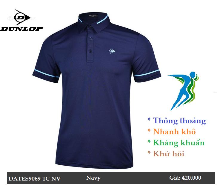 Áo thể thao nam dunlop - dates9069-1c-nv
