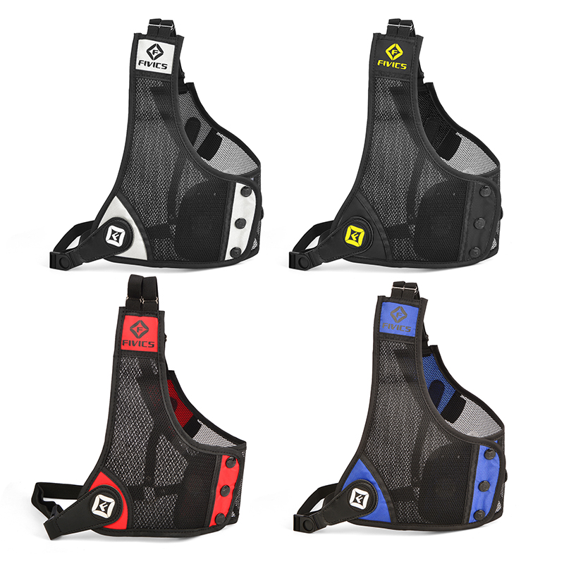 【Giao kho hà nội Fivics A2 Nâng Cao Ngực Bảo Vệ chất liệu polyester S / M / L/XL lưới thoáng khí bện có thể điều chỉnh chiều dài for outdoor fishing