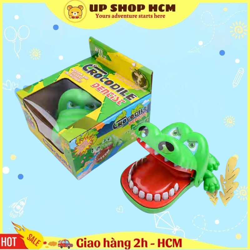 Đồ chơi Lắt Léo CÁ SẤU BULLDOG Cắn Ngón Tay Không Đau Đồ Chơi Cho Trẻ Em Người lớn Giá Rẻ Đồ Chơi Giải Trí Thú Vị Cá Sấu Cắn Tay