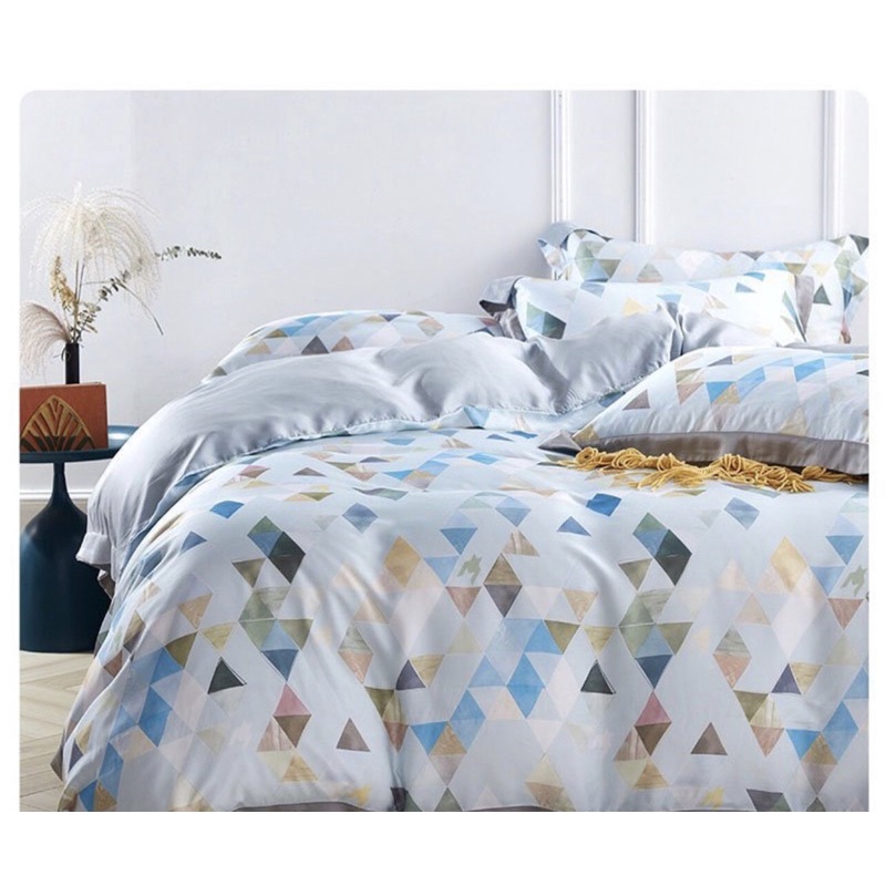 Chăn ga gối tencel lamido size ga nệm 1m4, 1m6, 1m8, 2m