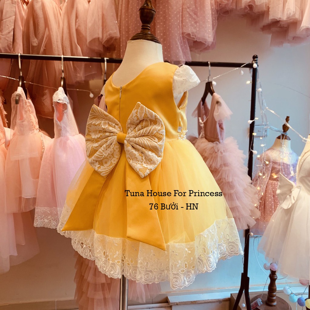 Giảm ₫251,000] Váy đầm xoè công chúa thiết kế cho bé gái Cherry đỏ ...