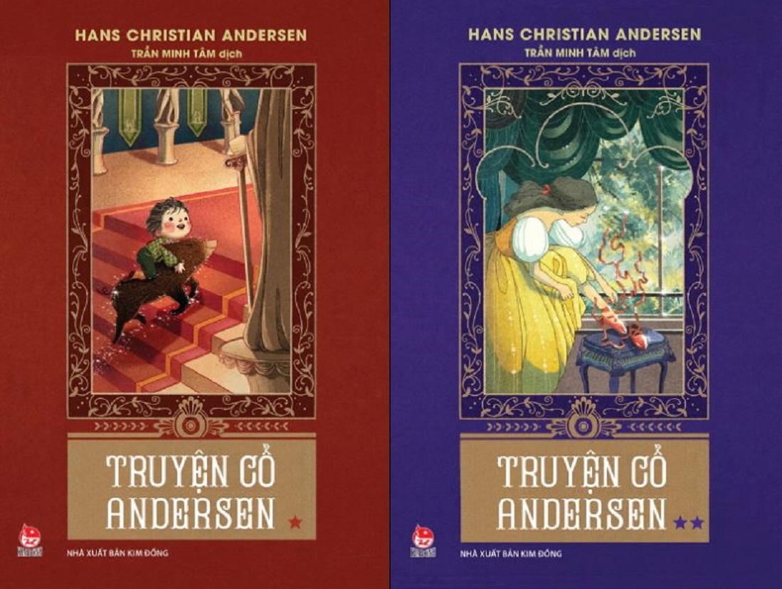Trọn bộ truyện cổ andersen - tập 1 + 2 - nxb kim đồng