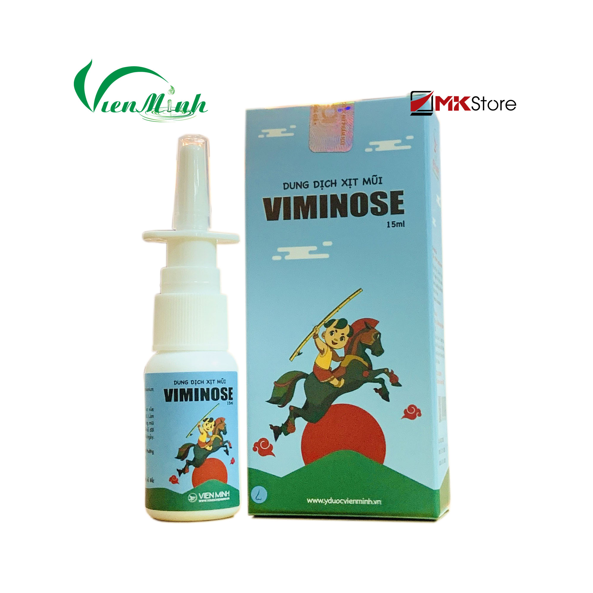 Viminose dung dịch xịt mũi 15ml mkstore