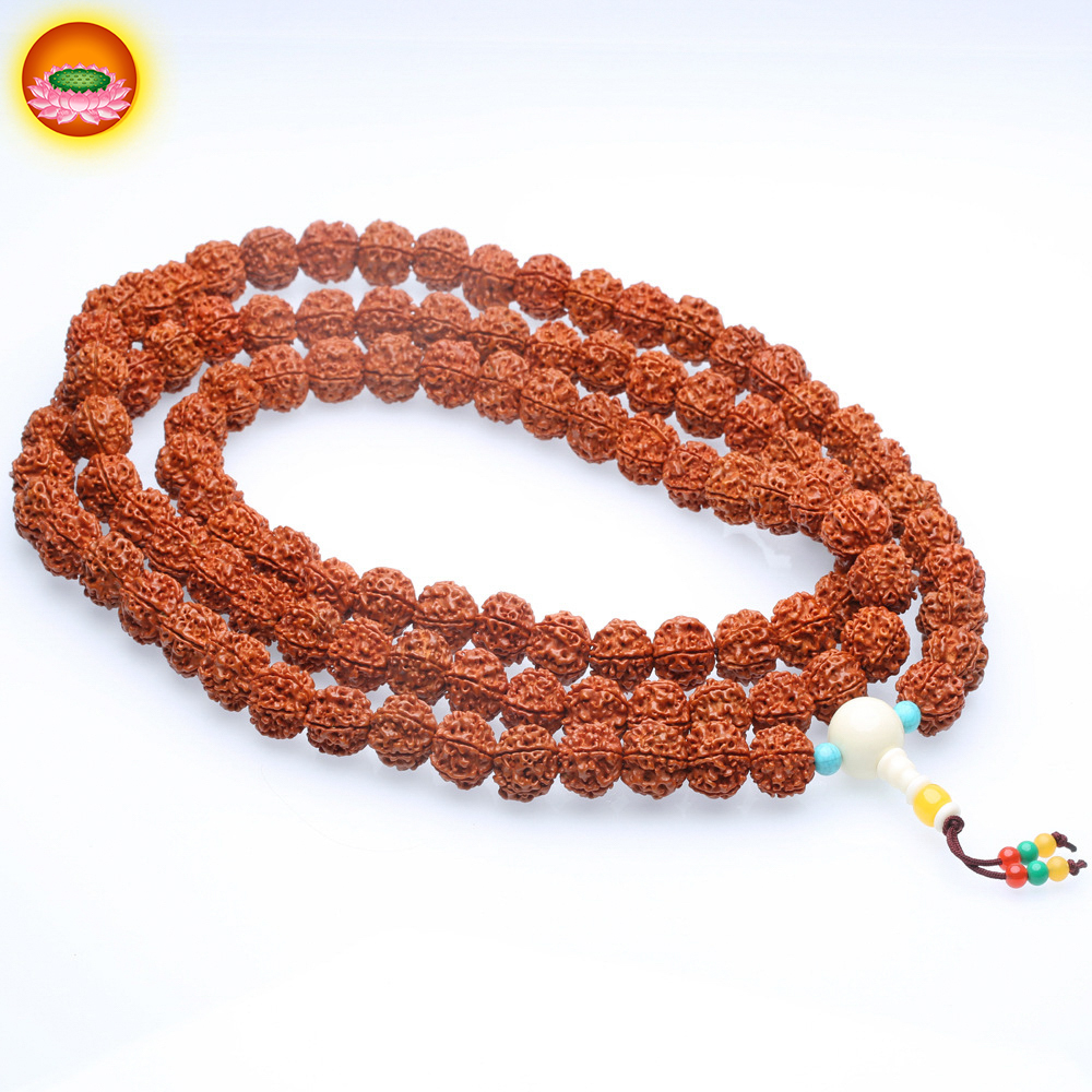 Tràng hạt bồ đề  kim cang 108 hạt, kích thước hạt 16mm, Vật phẩm trợ duyên trong quá trình tu tập độ thân