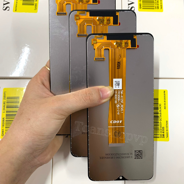 Màn hình samsung a12 zin cáp 125 và cáp 127