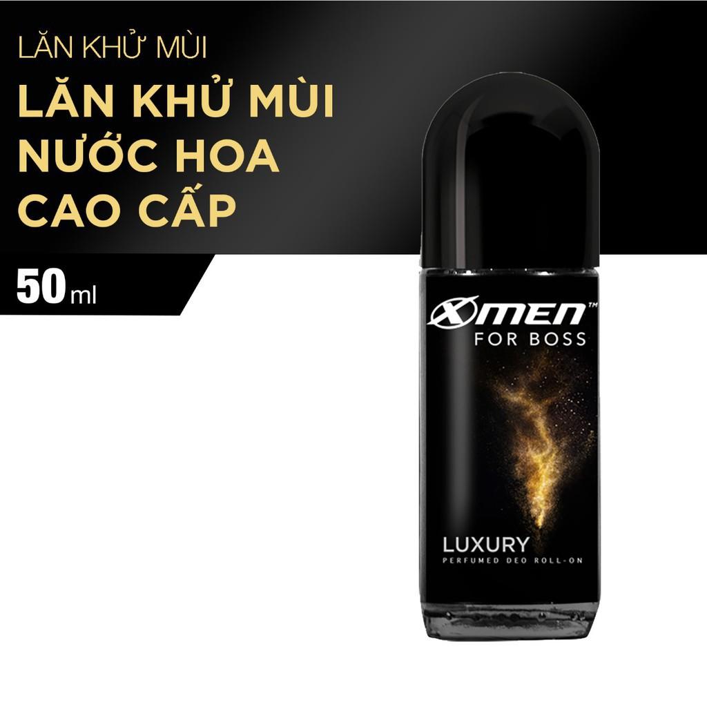 Combo 2 lăn khử mùi x-men for boss luxury 50ml vàng