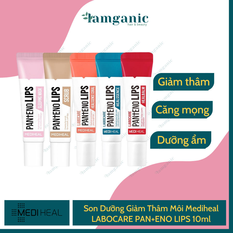 Son dưỡng giảm thâm môi mediheal labocare pan+eno lips 10ml