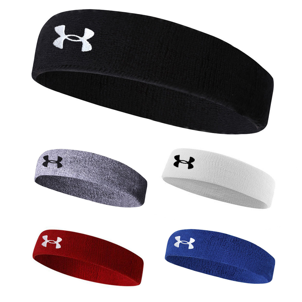 Băng Đô Thể Thao Under Armour Headband Băng Trán Thấm Hút Mồ Hôi Dùng Tập Gym, Chạy Bộ, Bóng Rổ, Bóng Chuyền, Tennis