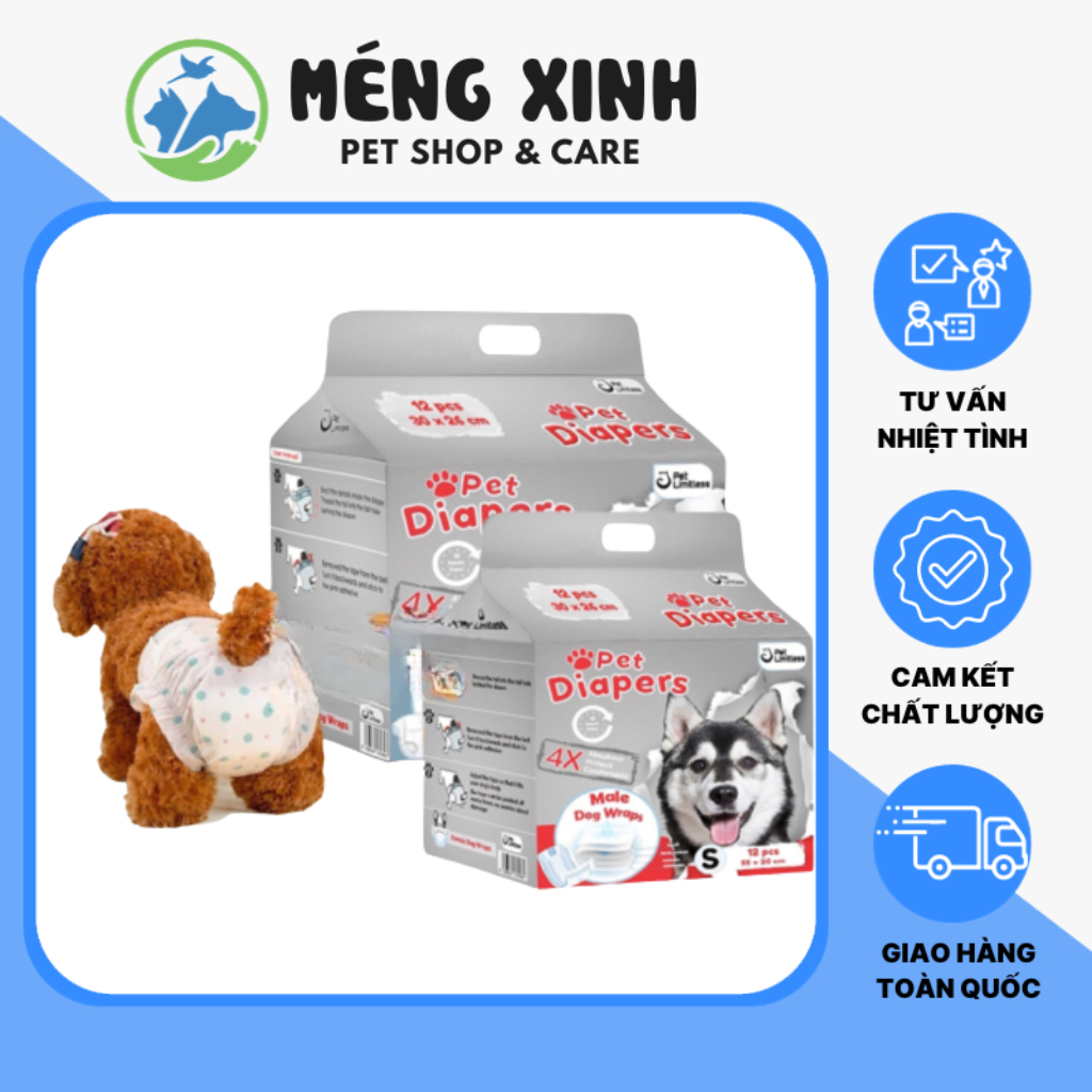 Tả quần cho chó mèo pet limitless - méng xinh