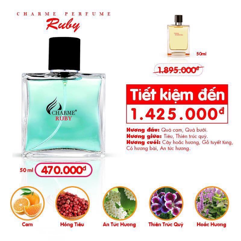 Nước Hoa Charme_Ruby 50ml