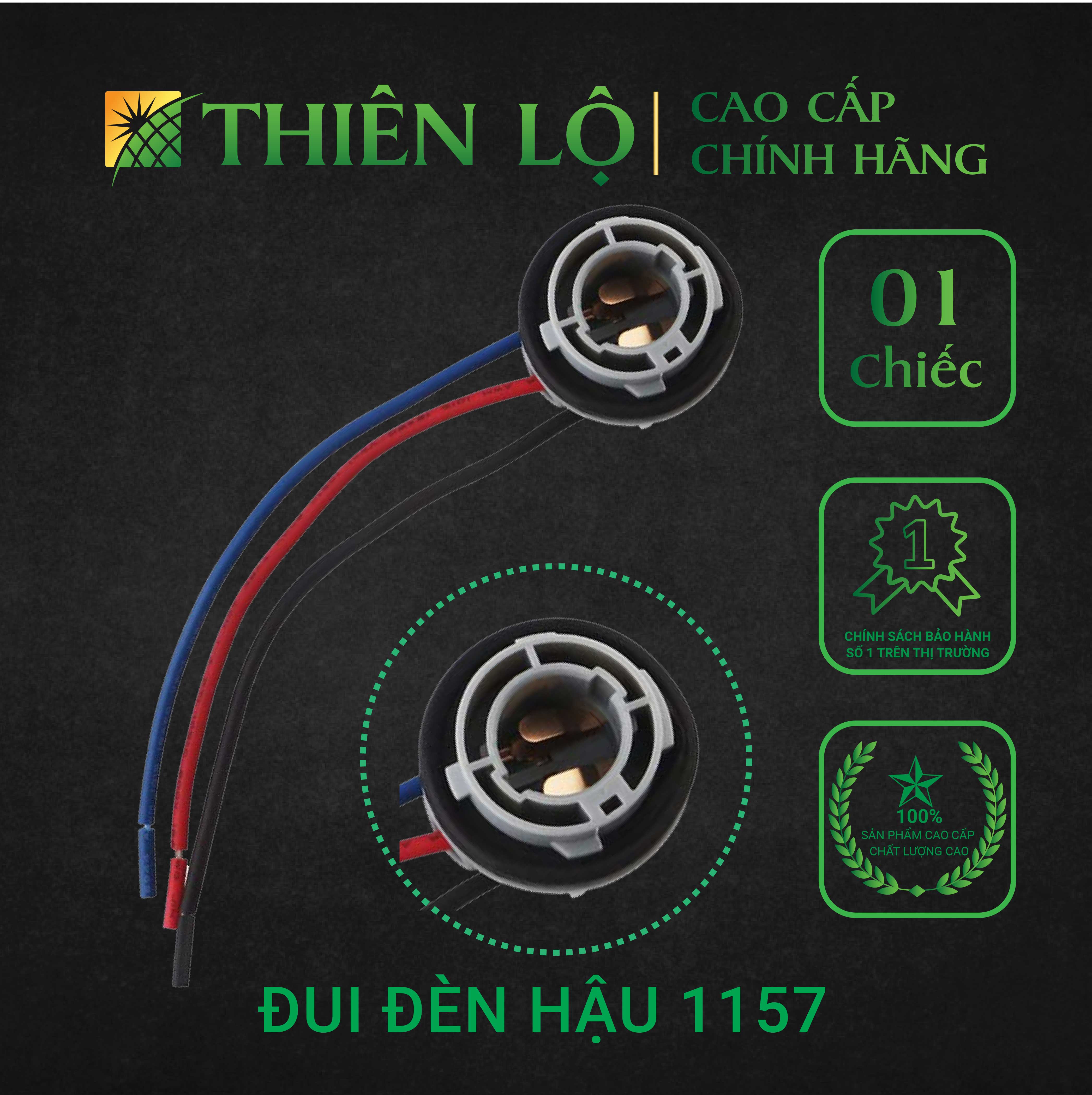 Đuôi Gắn Đèn Hậu Đèn Stop Chân 1157 Cao Cấp Phù Hợp Tất Cả Các Đèn Chân 1157 - Sản Phẩm Cao Cấp Của Thiên Lộ