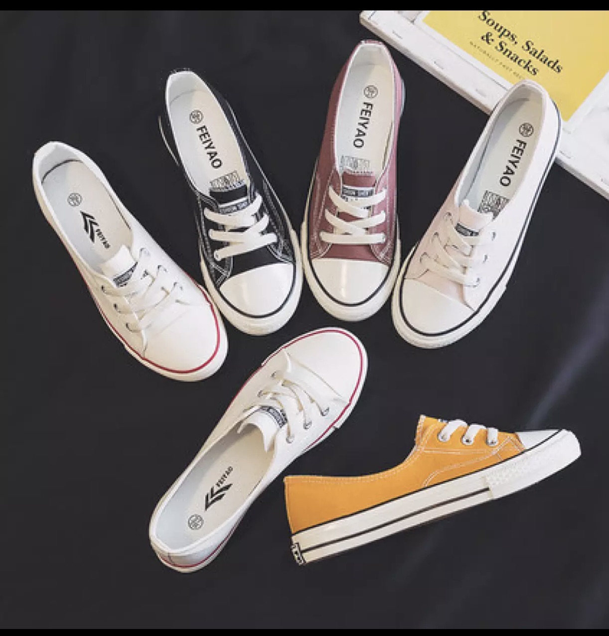 Giày Thể Thao Nữ Cổ Thấp - Giày Cổ Thấp Nữ