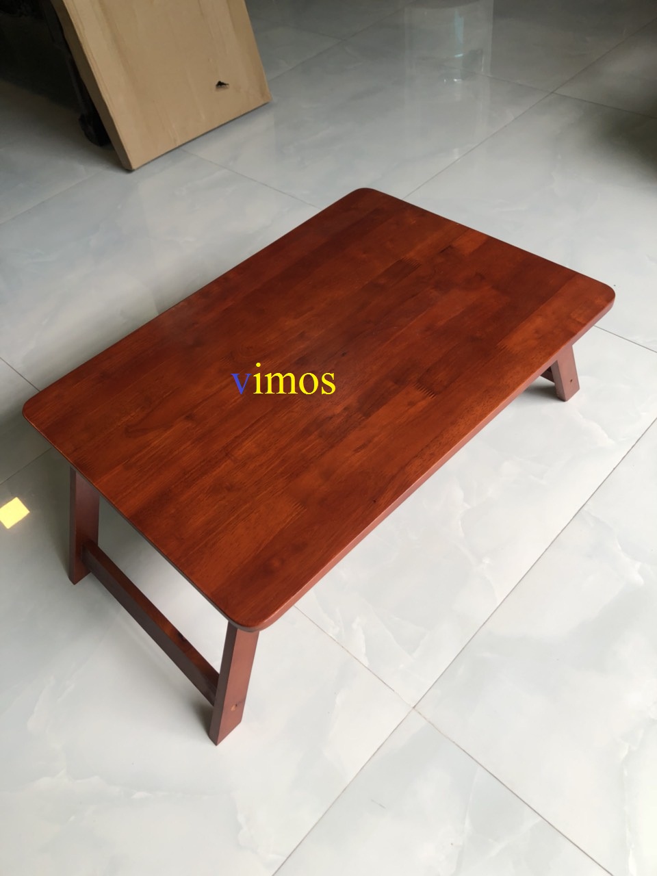Bàn ngồi bệt, bàn học xêp gỗ tự nhiên VIMOS