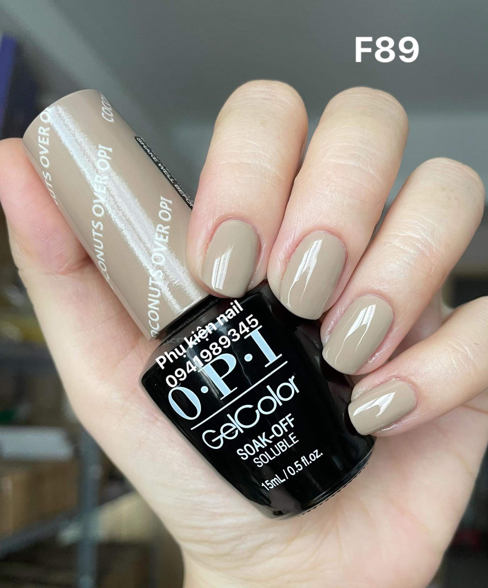 Sale 50% Sơn Gel Hơ Máy Opi (GCF89)