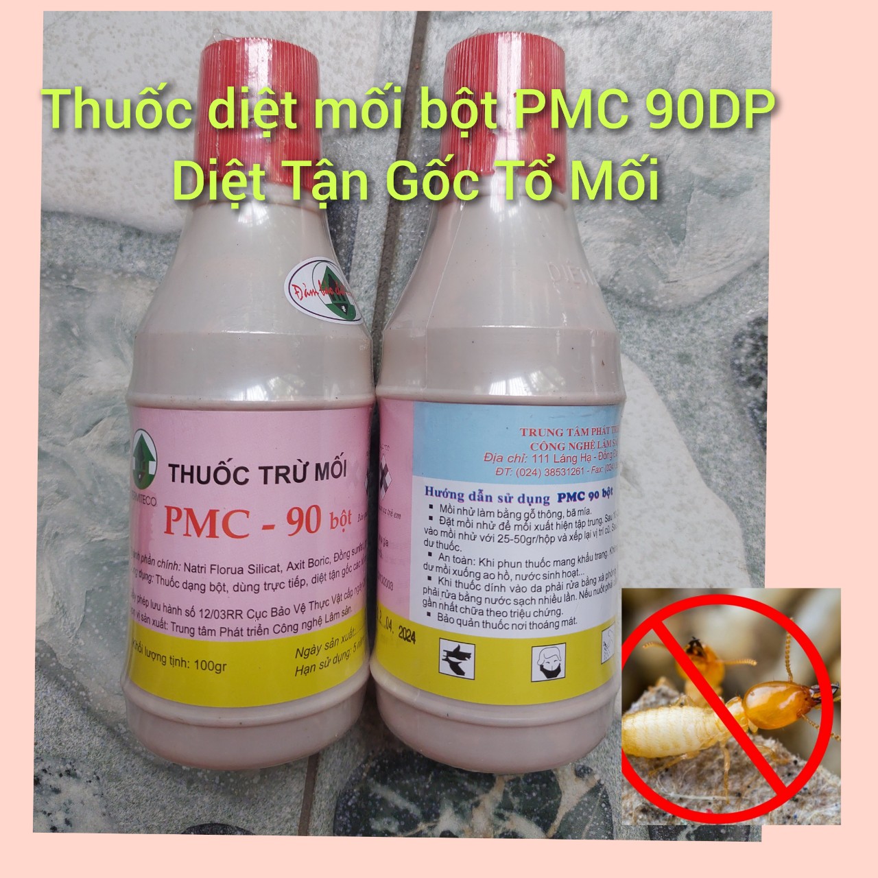 Thuốc diệt mối tận gốc dạng bột pmc 90 dp loại tốt