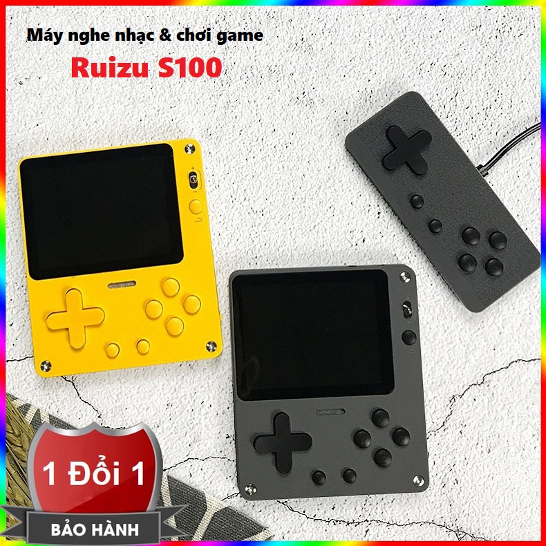 Máy nghe nhạc xem phim Ruizu S100 kiêm máy chơi game cầm tay cổ điển cực thú vị - Máy chơi game cầm tay nghe nhạc xem phim bộ nhớ 16G