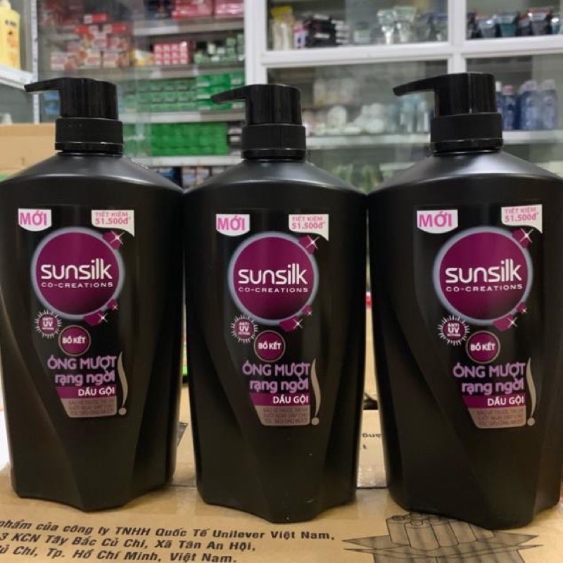Dầu gội sunsilk 900ml — hàng chính hãng
