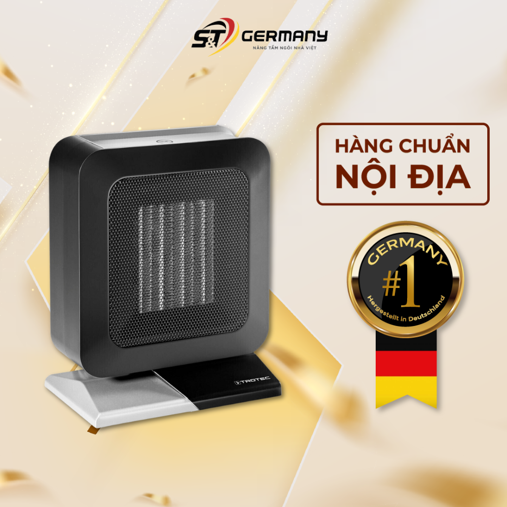 Quạt sưởi gốm Trotec TFC nội địa đức quạt sưởi gốm cao cấp thích hợp cho người nhạy cảm dị ứng trẻ nhỏ GermanySnT