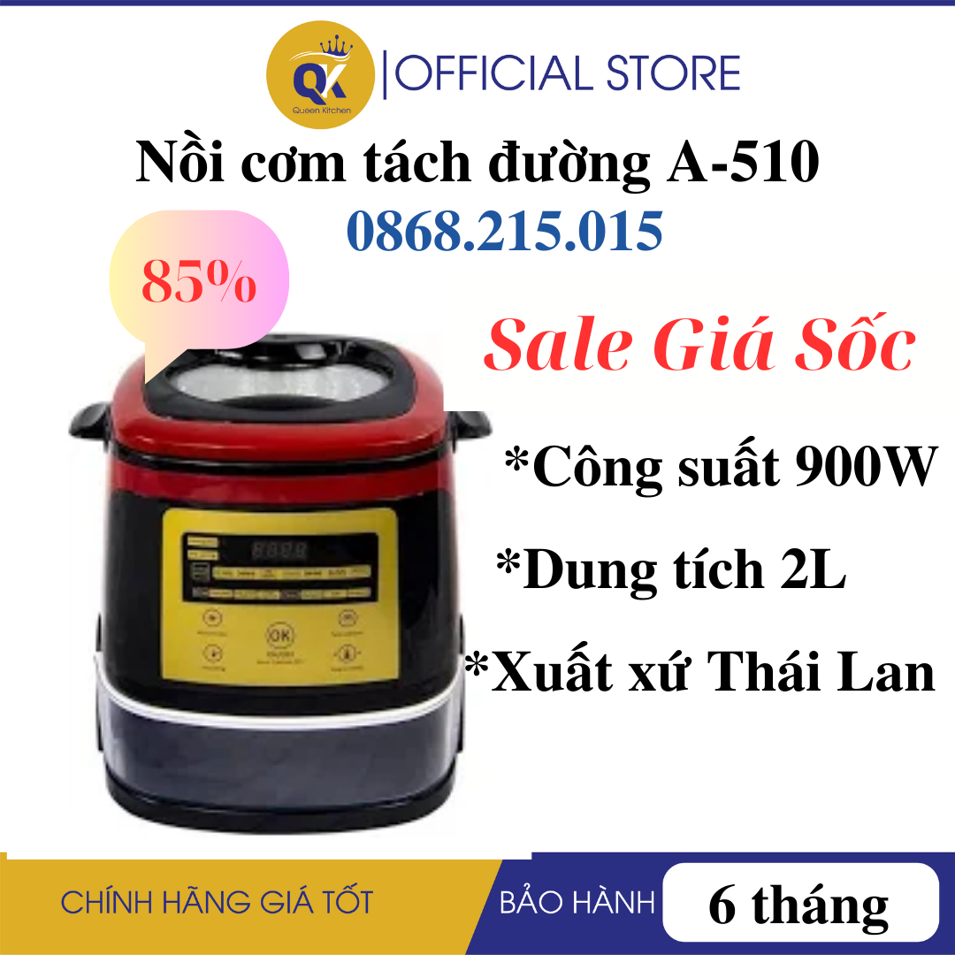 Thanh lý nồi cơm tách đường magic a-510- tình trạng sản phẩm 85%