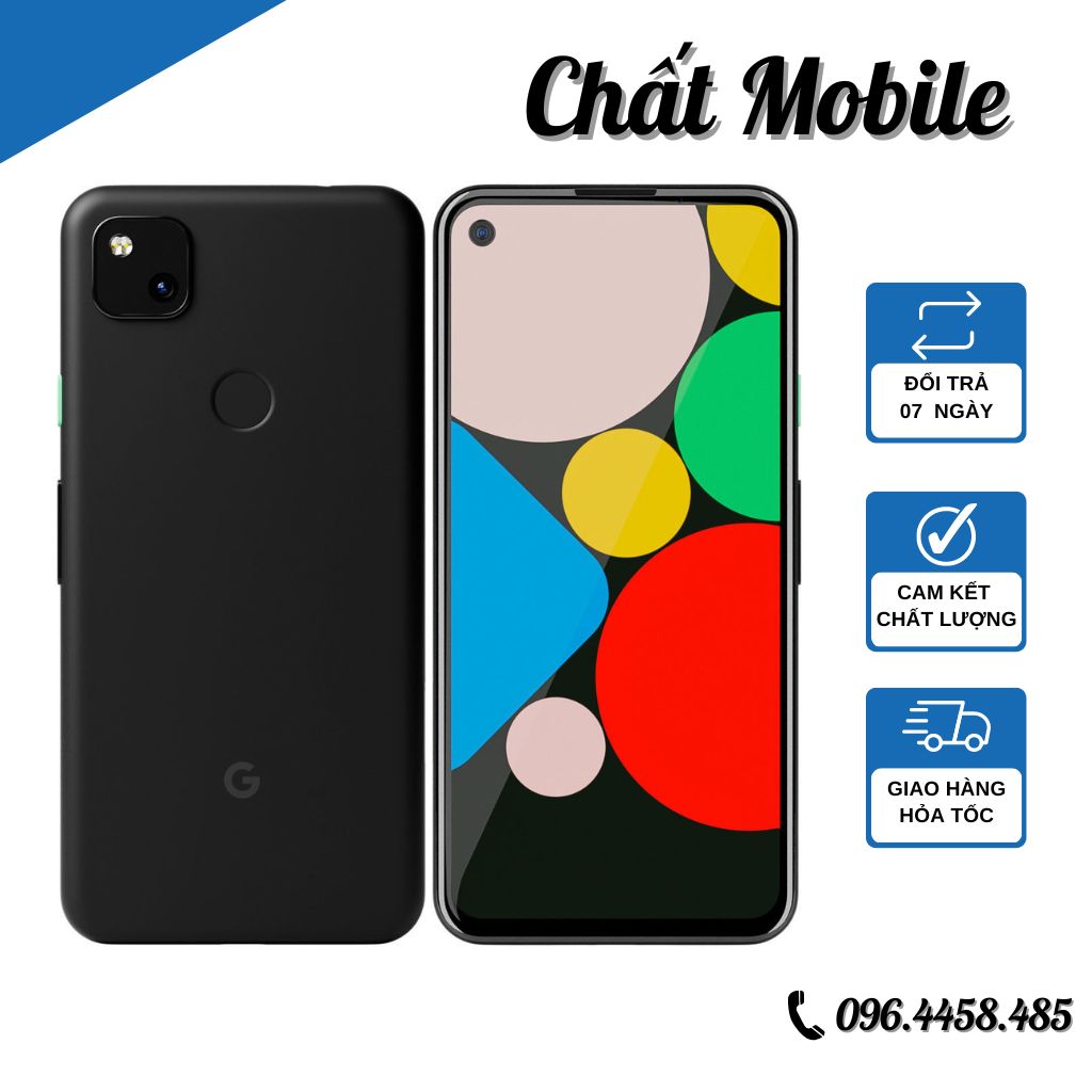 Điện thoại google pixel 4a 4g / 4a4g nguyên zin 2 sim quốc tế