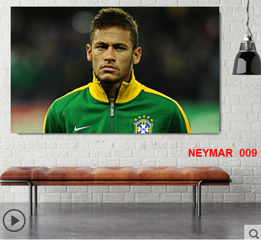 Decal dán tường Neymar cực đẹp dễ sử dụng - LiDO Sports