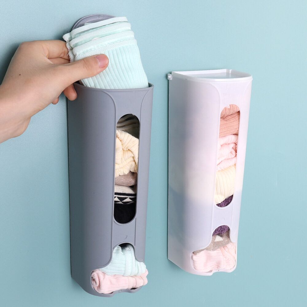 Túi treo đồ lót tất có 2 mặt 24 ngăn đựng,Hộp đựng đồ lót cá nhân