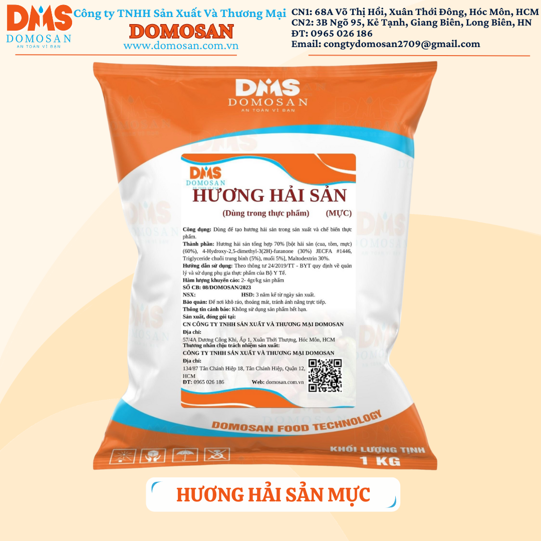 1kg HƯƠNG MỰC tạo mùi hương mực tự nhiên cho thực phẩm