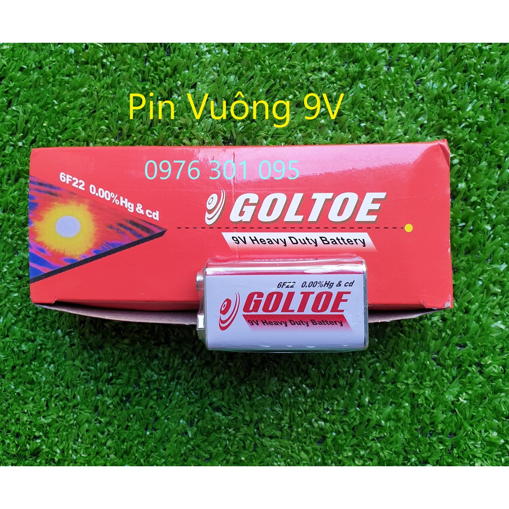 Pin vuông 9v goltoe thông dụng