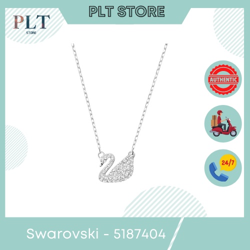 Dây chuyền Swarovski 5187404 Thiên nga trắng con bé , vòng cổ thiên nga