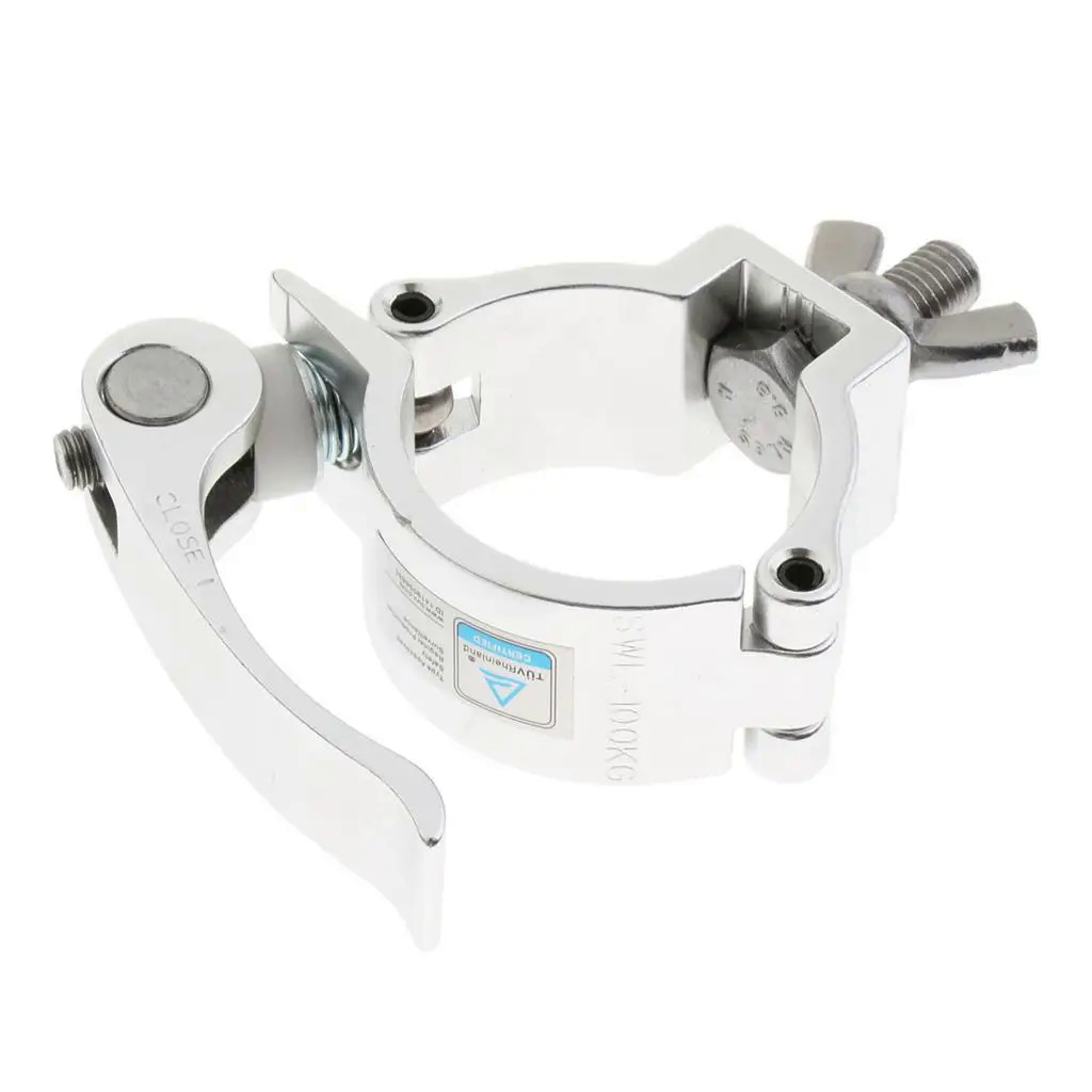 Nhiệm Vụ Nặng Nề 100Kg Ánh Sáng Sân Khấu Móc Kẹp Phù Hợp 48-51Mm OD Ống Ống