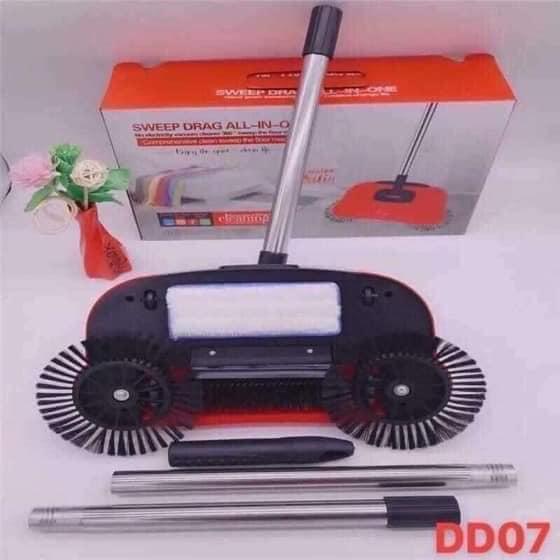 Chổi lau nhà hút bụi thông minh 360 độ
