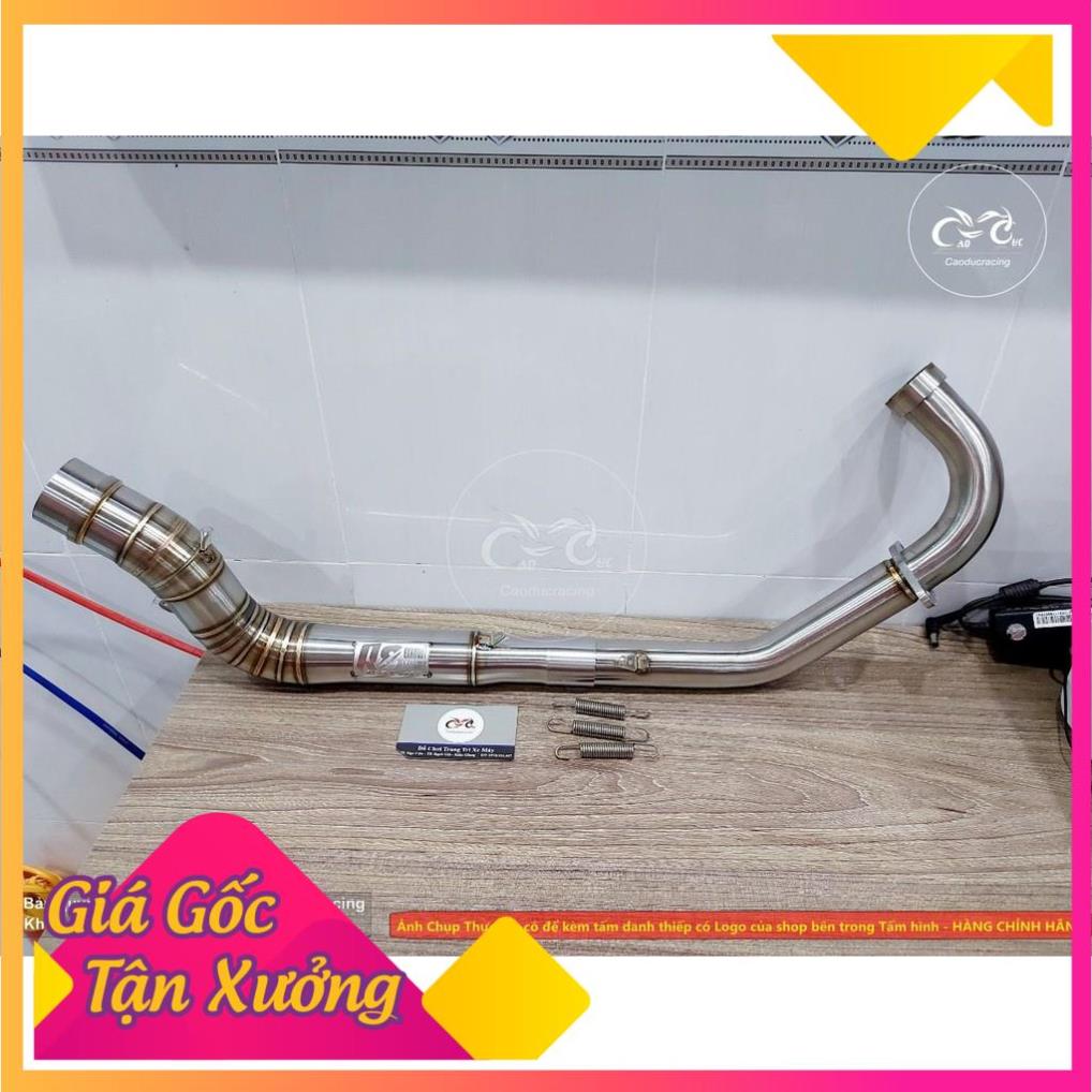 Cổ pô r8 ex150 35 38 51 chính hãng mẫu cong cd68