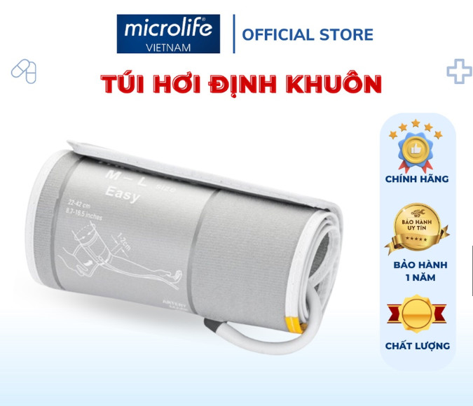 Túi hơi định khuôn dùng cho máy đo huyết áp MICROLIFE size M /L -Hàng có sẵn bảo hành 6 tháng