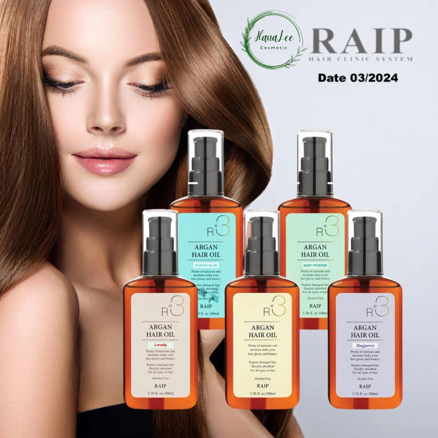 Tinh Dầu Dưỡng Tóc R3 Argan Hair Oil 100ml