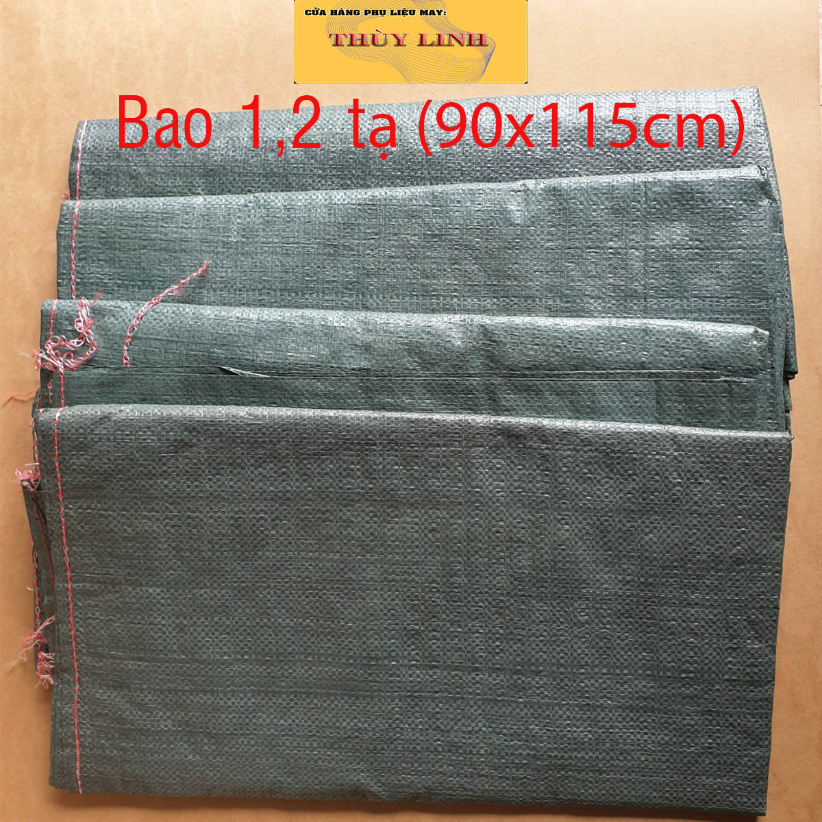Bao tải dứa đóng hàng, kích thước 1,2 tạ - 2 tạ / Bao đóng hàng nghành may