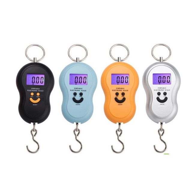 Cân cá Điện Tử Cầm Tay Mini-có kèm pin-cân điện tử