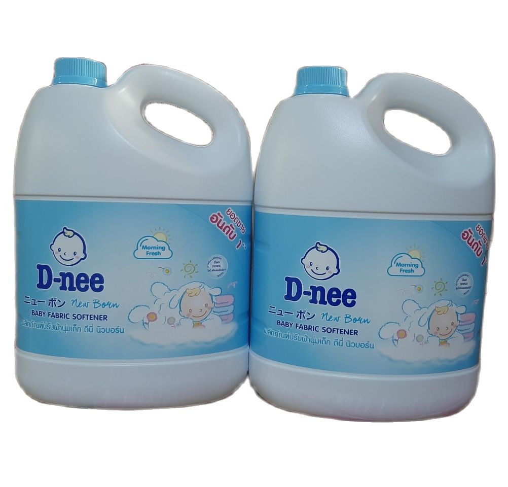 [HCM](KTT) Nước xả vải Dnee 3000ml Thái Lan- Màu Xanh