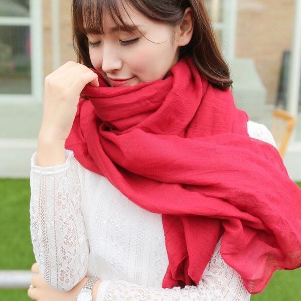 Khăn đũi quàng cổ thời trang HM mềm mịn