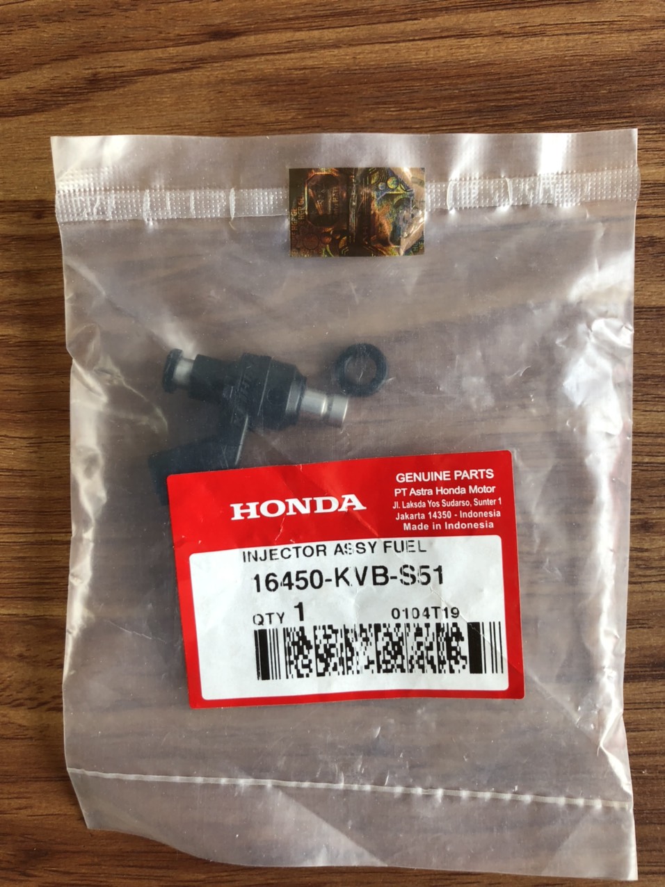 Kim phun xăng air blade zin honda indonesia nhập khẩu - 16450-kvb-s51