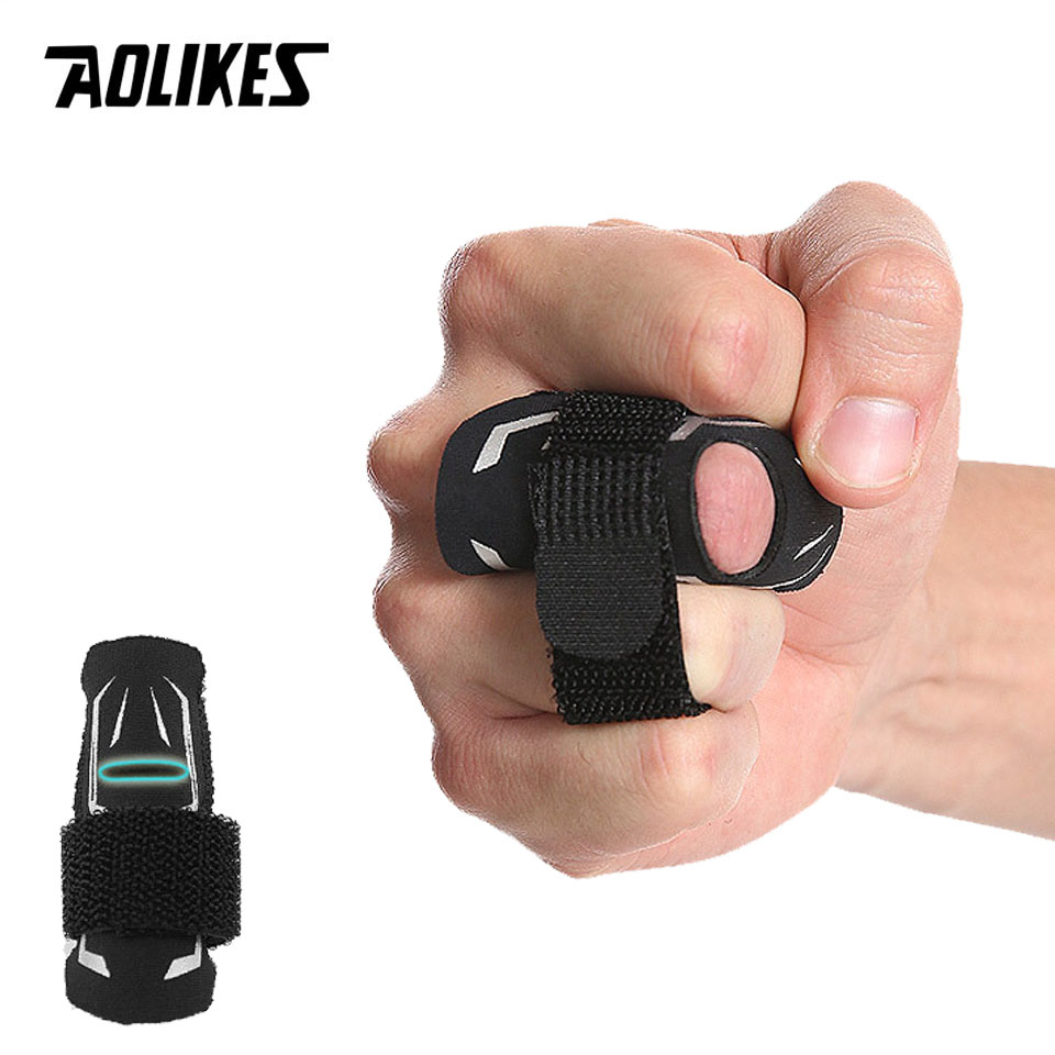 Aolikes Sport Finger Splint Guard Bands Bandage Support Wrap Basketball Volleyball Football Fingerstall Sleeve Caps Protector