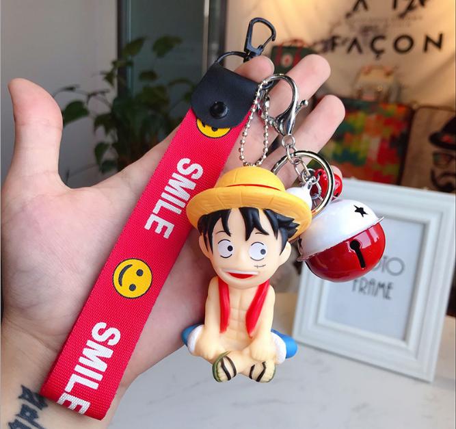 Móc khóa móc khóa đẹp móc khóa hoạt hình móc khóa dễ thương móc khóa xe máy móc khóa cute móc chìa khóa Luffy đảo hải tặc