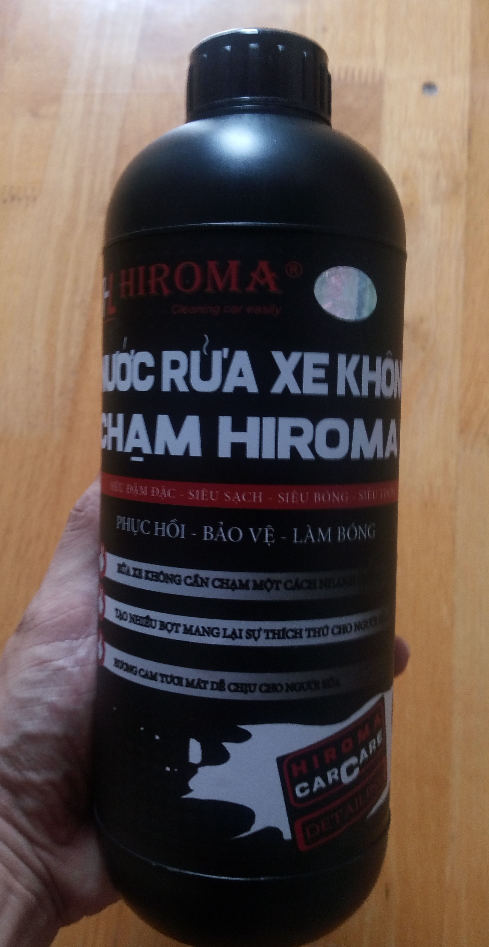 Nước rửa xe không chạm