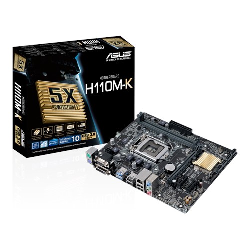 Main asus h110m-k hàng chính hãng - bảo hành 3 năm