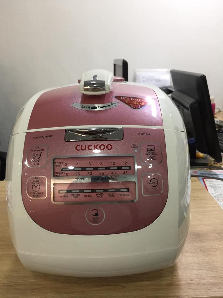 Nồi cơm điện tử cuckoo crp-g1015m-p nhập hàn quốc, bh 2 năm