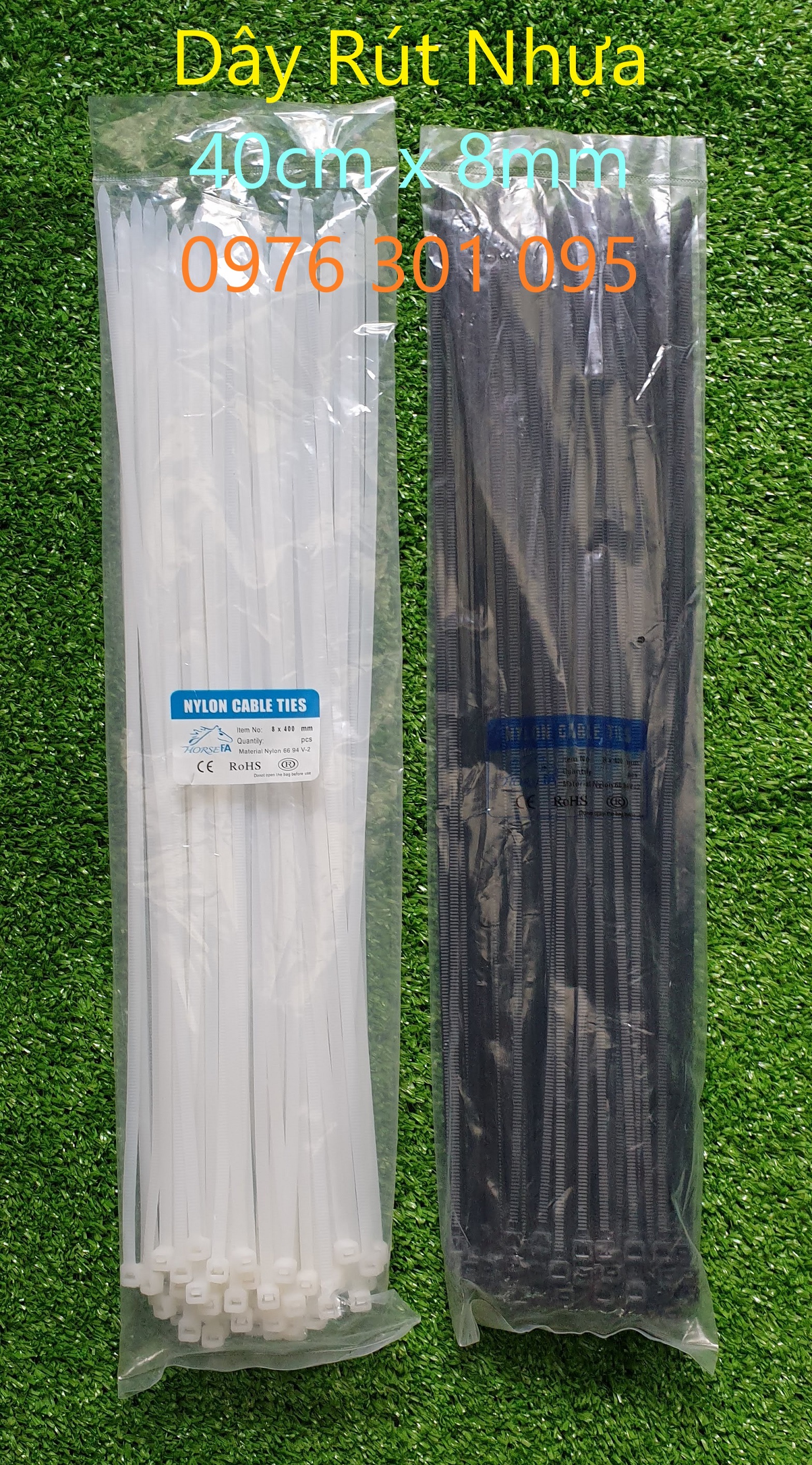 Dây Rút Nhựa 4 Tấc x 8 Li ( 40cm )