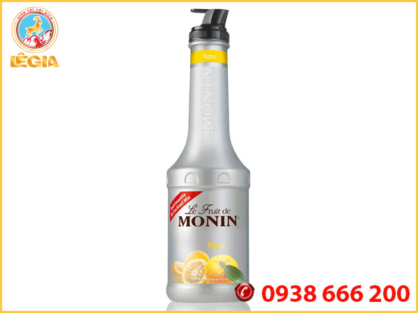 Mứt sệt yuzu monin 1l - le fruit de monin yuzu