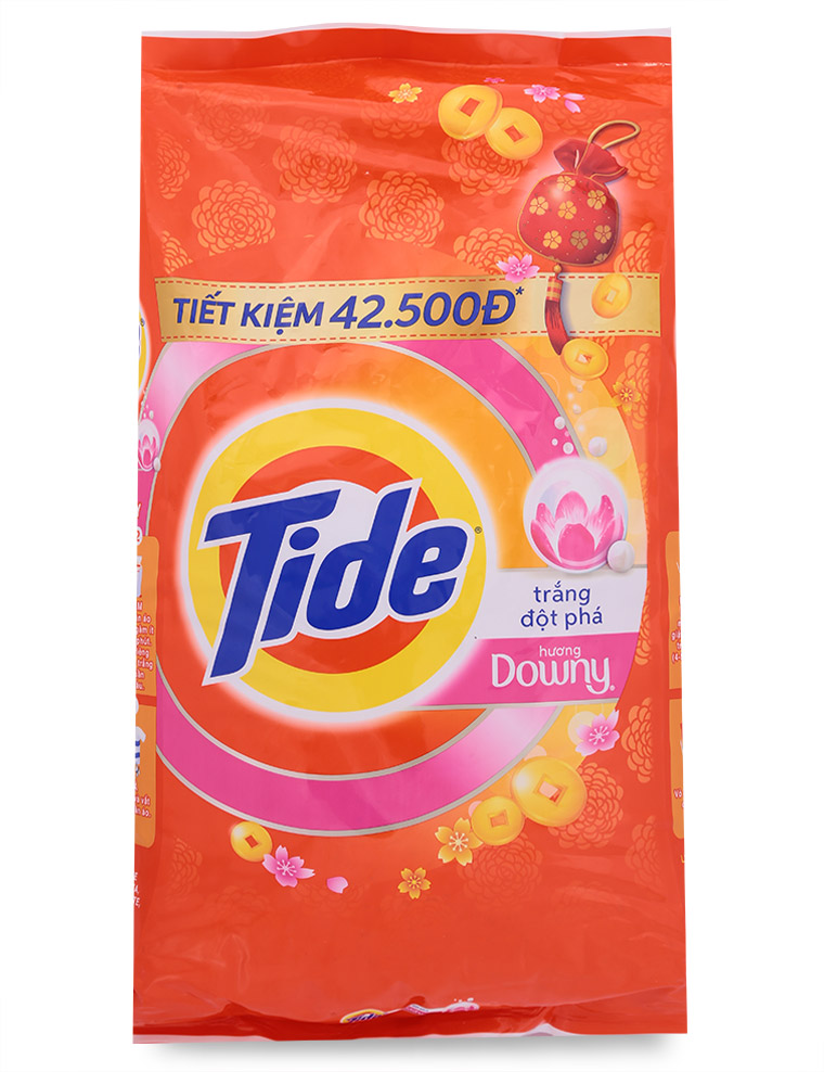 Bột giặt Tide trắng đột phá hương Downy 5kg