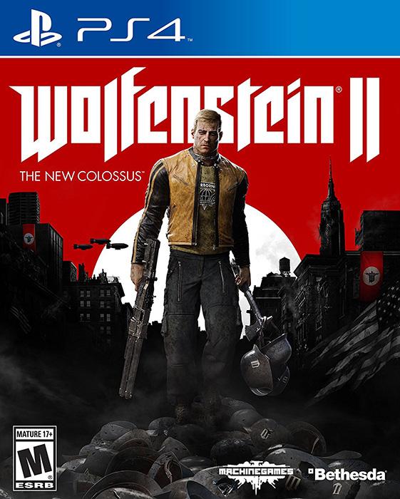 Đĩa trò chơi điện tử PS4 Wolfenstein II