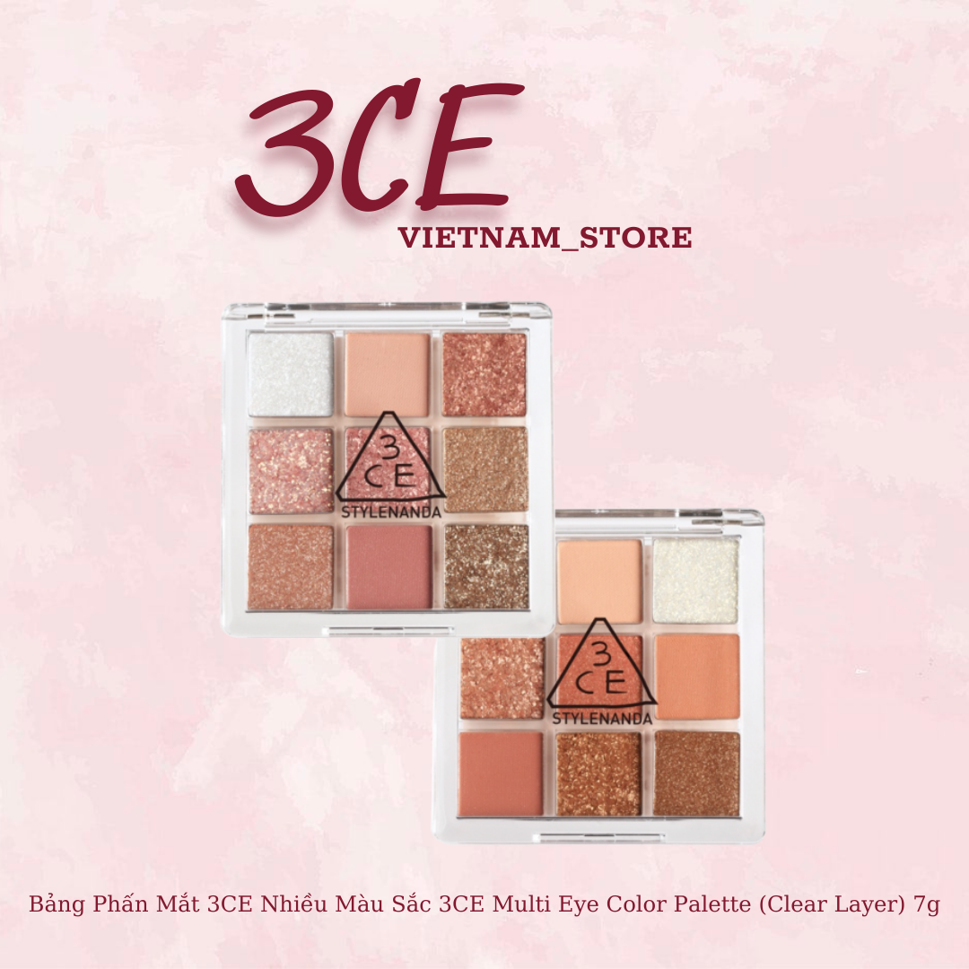 Phấn mắt/màu mắt 9 ô 3ce multi eye color palette